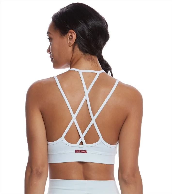 Hard Tail Double Cross Yoga Bra Mist