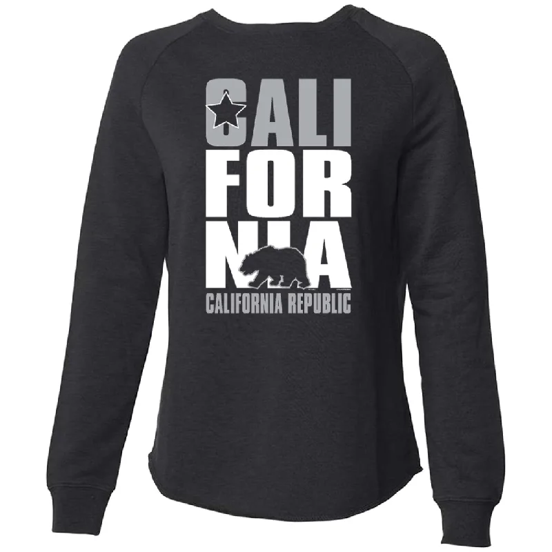 California Republic Silver Super Soft Crewneck Sweater